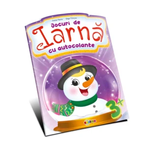 JOCURI DE IARNA CU AUTOCOLANTE 3 ANI