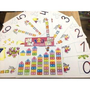 PLANȘE EDUCAȚIONALE: 1,2,3
