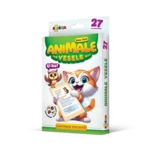 27 CARTONAȘE: ANIMALE VESELE