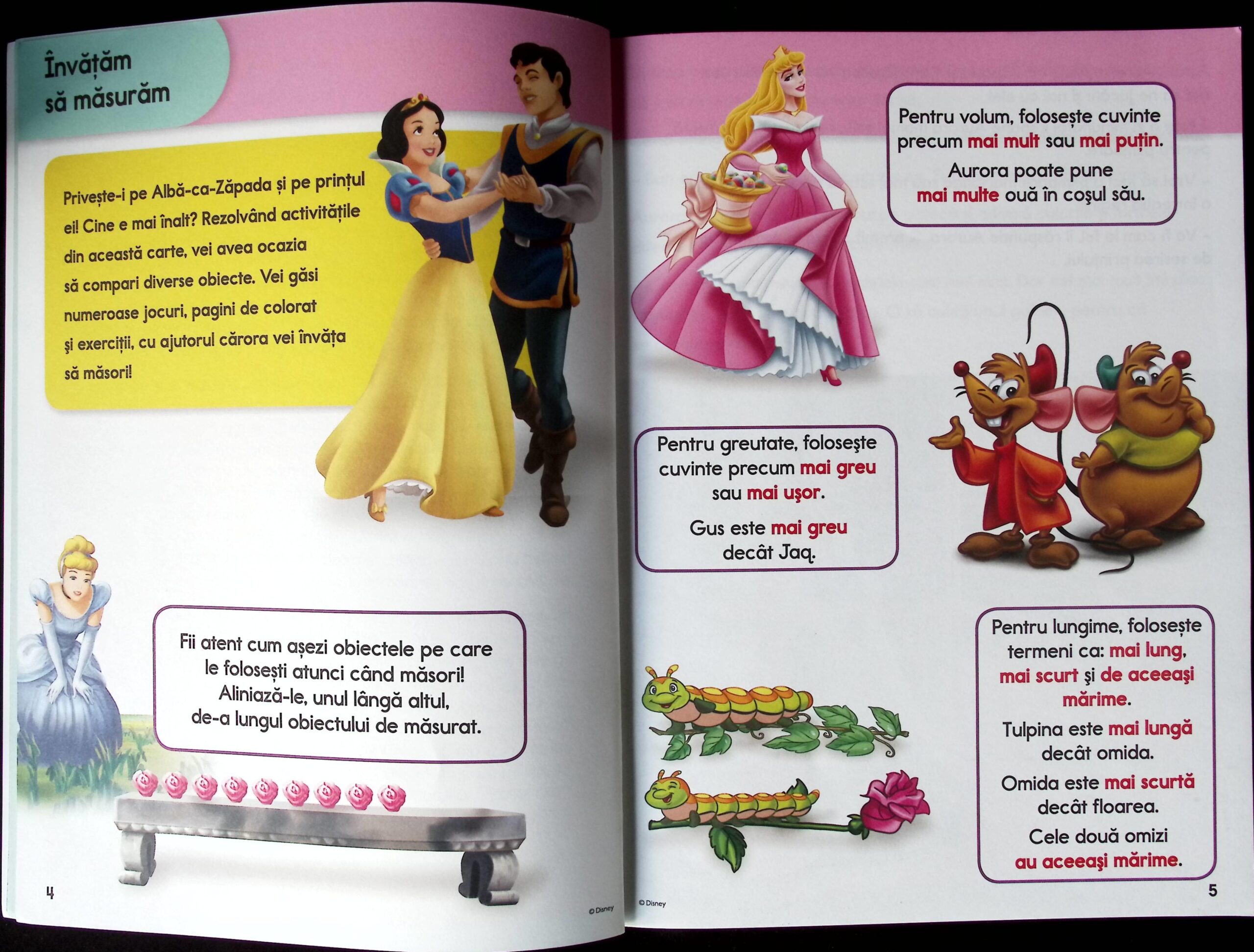 DISNEY: ÎNVĂȚĂM SĂ MĂSURĂM - imagine 2