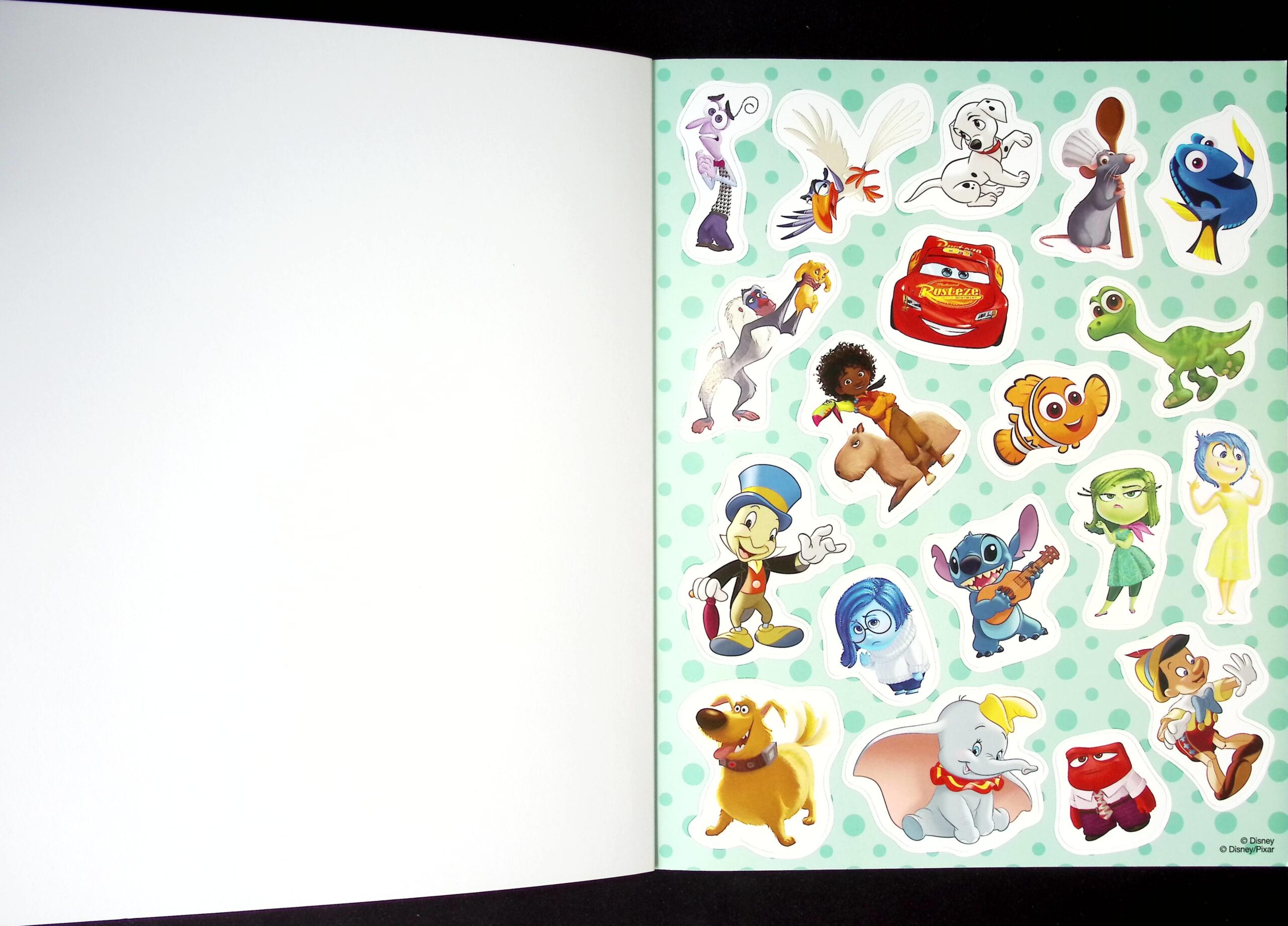 DISNEY: PRIMA MEA CARTE CU AUTOCOLANTE MARI - imagine 2