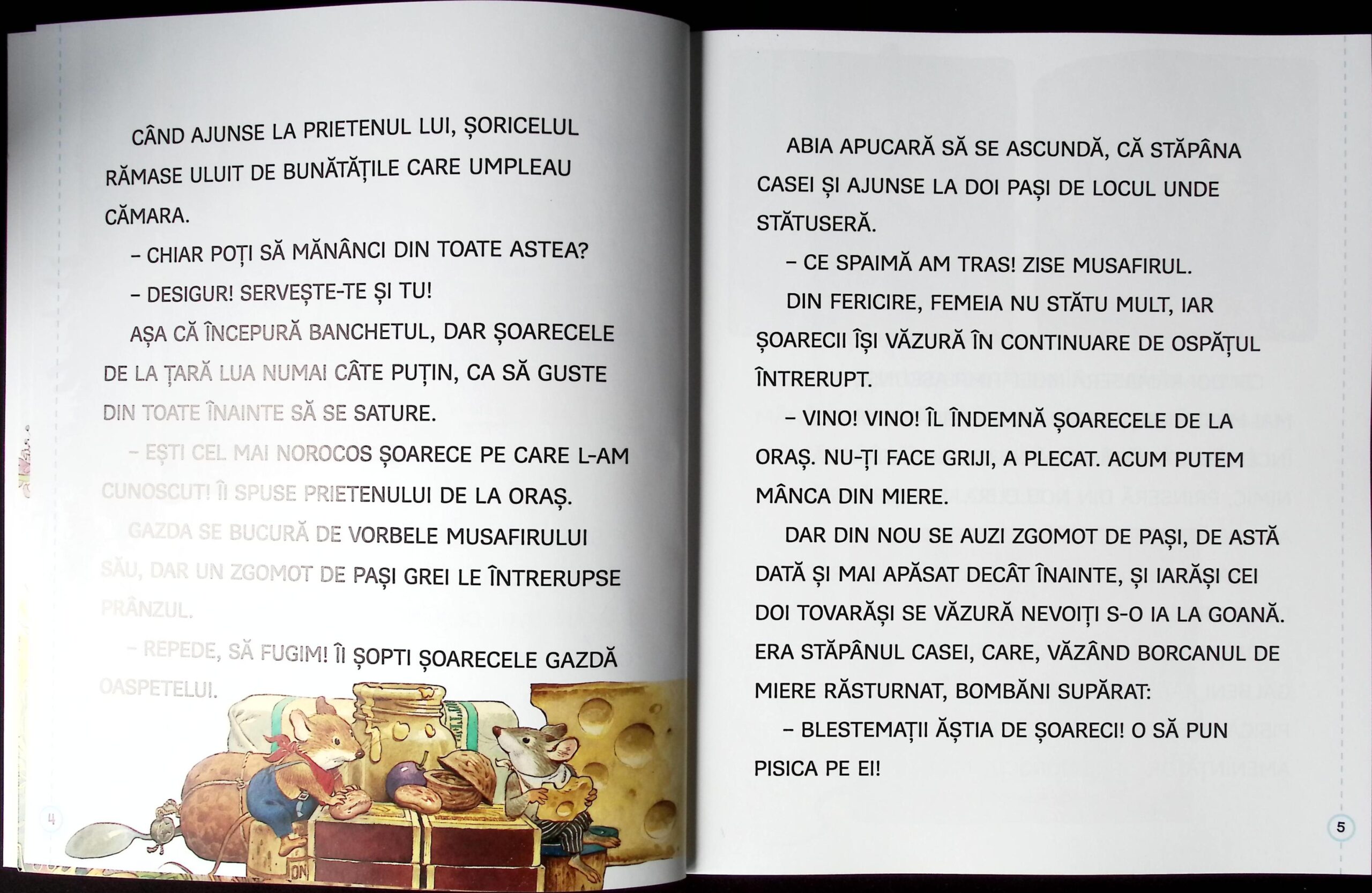 FABULE DE ESOP CU LITERE MARI DE TIPAR - imagine 3