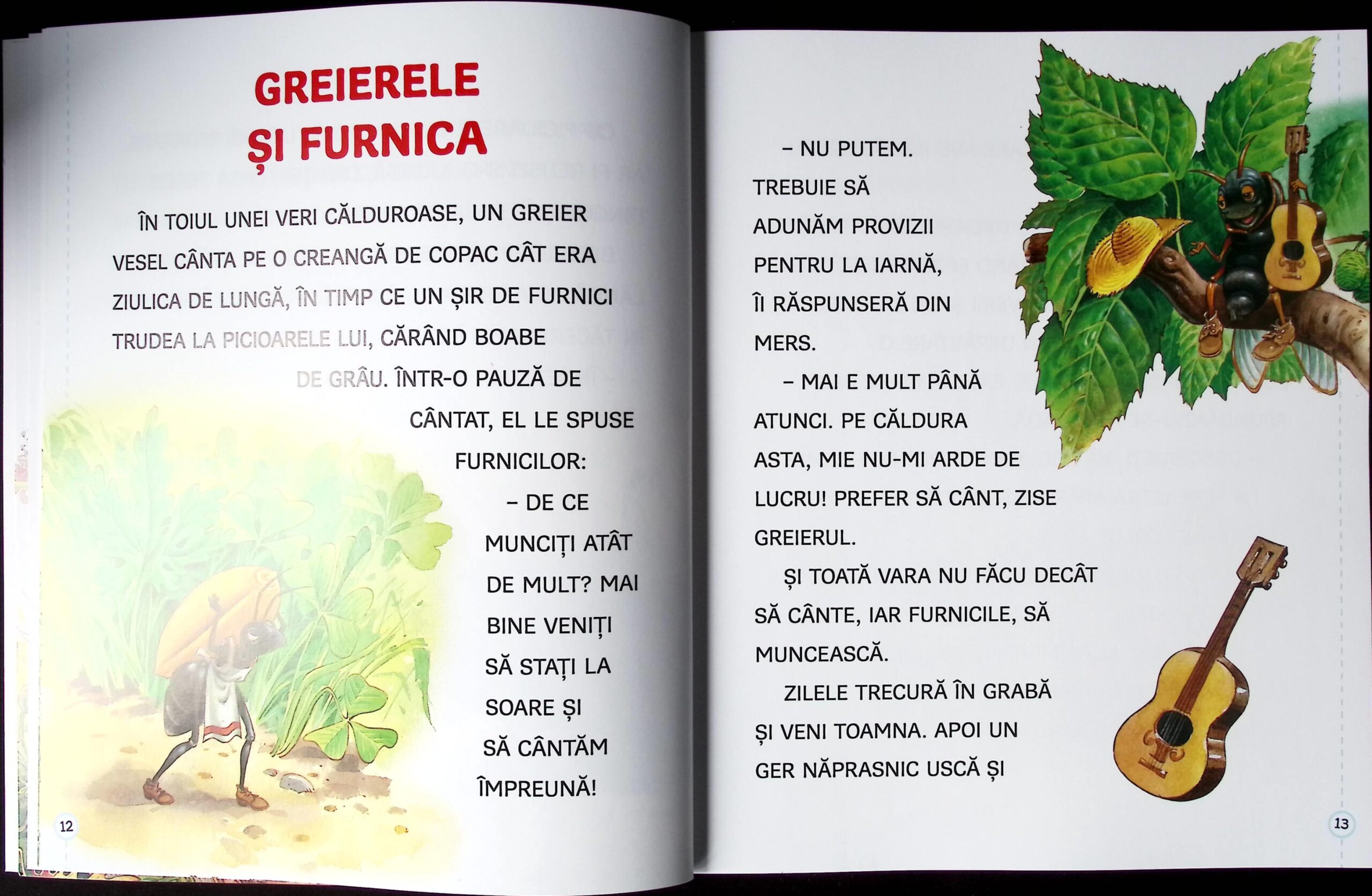 FABULE DE ESOP CU LITERE MARI DE TIPAR - imagine 4