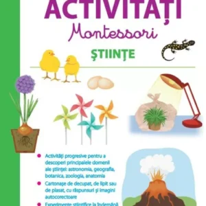 PRIMA MEA CARTE DE ACTIVITĂȚI MONTESSORI : ȘTIINȚE