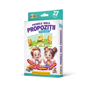 27 CARTONAȘE: PRIMELE MELE PROPOZIȚII