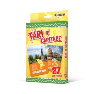 27 CARTONAȘE: ȚĂRI ȘI CAPITALE